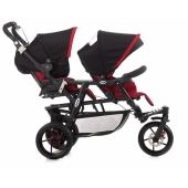 Vista laterale - Passeggino Gemellare Jan Powertwin Pro