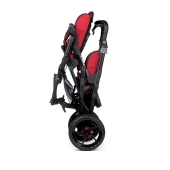 Vista telaio chiuso - Passeggino Gemellare Jan Powertwin Pro