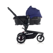 Vista laterale carrozzina colore S11 Atlantic - Passeggino Trio Jan Trio Trider Formula Strata Transporter 2