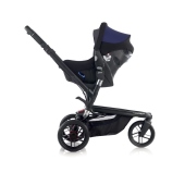 Vista laterale travel system colore S11 Atlantic - Passeggino Trio Jan Trio Trider Formula Strata Transporter 2