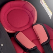 Dettaglio cinture di sicurezza colore S13 Scarlet - Passeggino Quattro Ruote Jan Twone