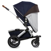 Vista con capottina protezione UV per passeggino - accessorio opzionale - colore: Parrot Blue - Passeggino Duo Joolz Geo Mono