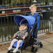 vista ambientata - Lascal Pedana Buggy Board Maxi