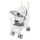 Vista con parapioggia - Passeggino Ultraleggero Maclaren Ace