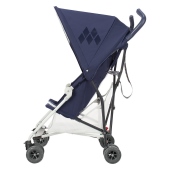 Vista laterale - Colore: Midnight Navy - Passeggino Ultraleggero Maclaren Mark II