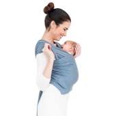 Fascia indossata Posizione Frontale - Mhug Fascia porta beb Bamboo Wrap