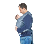 Fascia Vista Laterale Agganci - Mhug Fascia porta beb Bamboo Wrap
