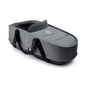 Navicella con set personalizzato grigio melange - Passeggino Duo Bugaboo Bee 3 e Carrozzina