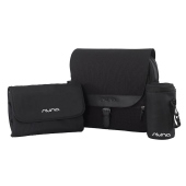 Vista con pochette fasciatoio e contenitore termico inclusi - Nuna Diaper Bag