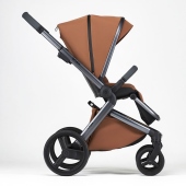 Vista laterale del passeggino con seduta fronte strada - Passeggino Duo Anex l/type