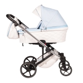 Vista laterale della navicella con borsa - Passeggino Trio Antes Baby Trio Premium 2.0