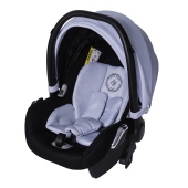 Vista del seggiolino - Passeggino Trio Antes Baby Trio Premium Infinity Sky