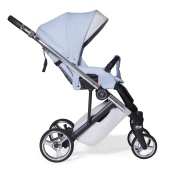 Vista laterale del passeggino - Passeggino Trio Antes Baby Trio Premium Infinity Sky