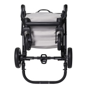 Vista frontale da chiuso - Passeggino Trio Antes Baby Trio Premium Nice Grey