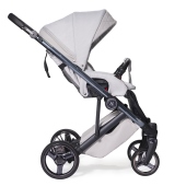Vista laterale del passeggino - Passeggino Trio Antes Baby Trio Premium Nice Grey