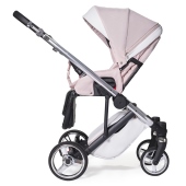 Vista laterale del passeggino - Passeggino Trio Antes Baby Trio Premium Wonder Pink