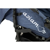 Dettaglio gancio di chiusura del passeggino - Passeggino Leggero Aziamor New Sprinty