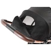 Dettaglio cappottina con finestrella osservabimbo - Passeggino Leggero Aziamor Rapid