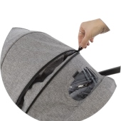 Dettagglio cappottina e finestrella osservabimbo - Passeggino Leggero Aziamor Star