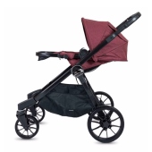 Vista laterale schienale reclinato - Passeggino Quattro Ruote Baby Jogger City Select Lux