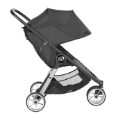 Vista laterale del passeggino - Passeggino Duo Baby Jogger Duo City Mini2 3 ruote