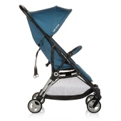 Vista laterale con cappottina aperta - Passeggino Leggero Be Cool Fancy