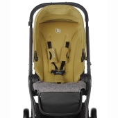 Vista frontale del passeggino - Passeggino Duo Be Cool Outback Crib