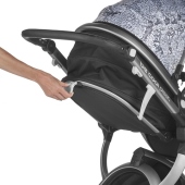 Dettaglio maniglia per reclinazione schienale - Passeggino Duo Be Cool Pleat Match