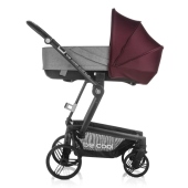 Vista configurazione Carrozzina con navicella - Passeggino Duo Be Cool Quantum Crib