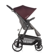 Vista laterale passeggino fronte strada - Passeggino Duo Be Cool Quantum Crib