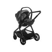 Vista con il seggiolino Travel Carrier - Passeggino Trio Be Cool Trio Kombo
