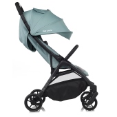 Vista laterale con cappottina abbassata - Passeggino Quattro Ruote Be Cool Walky