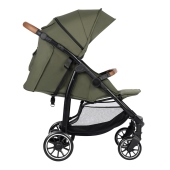 Vista laterale con schienale reclinato - Passeggino Quattro Ruote Bebeconfort Ingenious