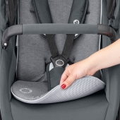 Dettaglio del materassino termoregolante - Passeggino Quattro Ruote Maxi-Cosi Lila SP