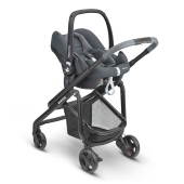 Vista con seggiolino auto Maxi-Cosi opzionale - Passeggino Quattro Ruote Maxi-Cosi Lila SP