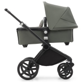 Vista laterale con navicella - Passeggino Duo Bugaboo Fox Cub