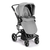 Vista diagonale con coprigambe - Passeggino Trio Cam Il Mondo Del Bambino Taski Sport