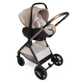 Vista con il seggiolino First-Seat Recline - Passeggino Trio Chicco Trio Bellagio Kory Plus