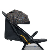 Vista laterale con schienale reclinato - Passeggino Ultraleggero Chicco Glee