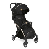 Vista diagonale del passeggino - Passeggino Leggero Chicco Goody Plus Black Re-Lux