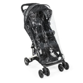 Vista con parapioggia applicato - Passeggino Leggero Chicco Miinimo 3