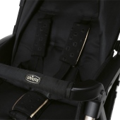Dettaglio spallacci imbottiti - Passeggino Ultraleggero Chicco OHlal 3 Black Re-Lux