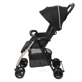 Vista laterale - Passeggino Ultraleggero Chicco OHlal 3 Black Re-Lux