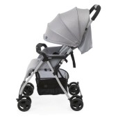 Vista laterale con cappottina aperta - Passeggino Ultraleggero Chicco OHlal 3