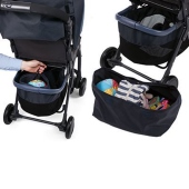 Vista del cestello portaoggetti estraibile - Passeggino Leggero Chicco SimpliCity Top