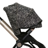 Dettaglio cappottina - Passeggino Trio Chicco Trio Mysa Glam Re-Lux
