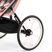 Dettaglio ruote posteriori - Passeggino Tre Ruote Cybex AVI