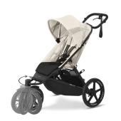 Dettaglio ruota anteriore piroettante - Passeggino Tre Ruote Cybex AVI Spin
