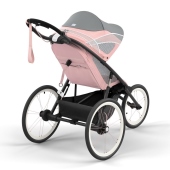 Vista posteriore maniglione con freno - Passeggino Tre Ruote Cybex AVI