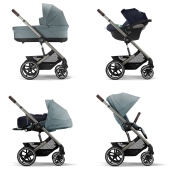 Dettaglio delle possibili configurazioni - Passeggino Quattro Ruote Cybex Balios S Lux
